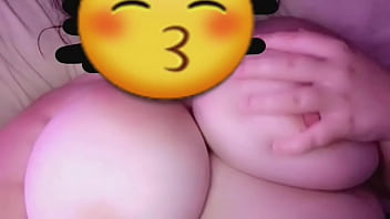 SHORT CHICKA PLAYING WITH HER BIG JUICY TITTY LOOP