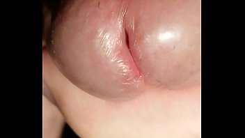 Peehole and penis head close up