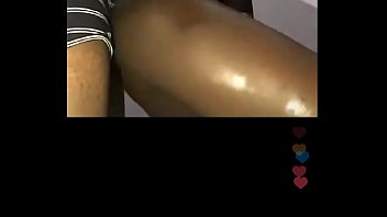 Twerking on the dick on Instagram live