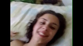 Teen GF waits for his Load with a Smile on her Face
