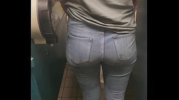 public stall at work pawg worker fucked doggy